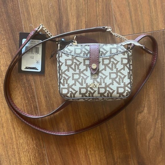 DKNY: Mini Micro Monogram Crossbody Bag - Picture 2 of 7